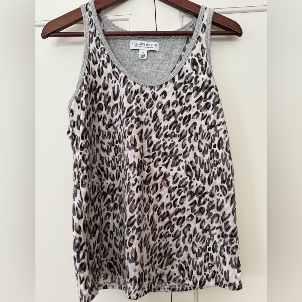 Live Love Lounge Tank Top from Karen Neuburger sz L